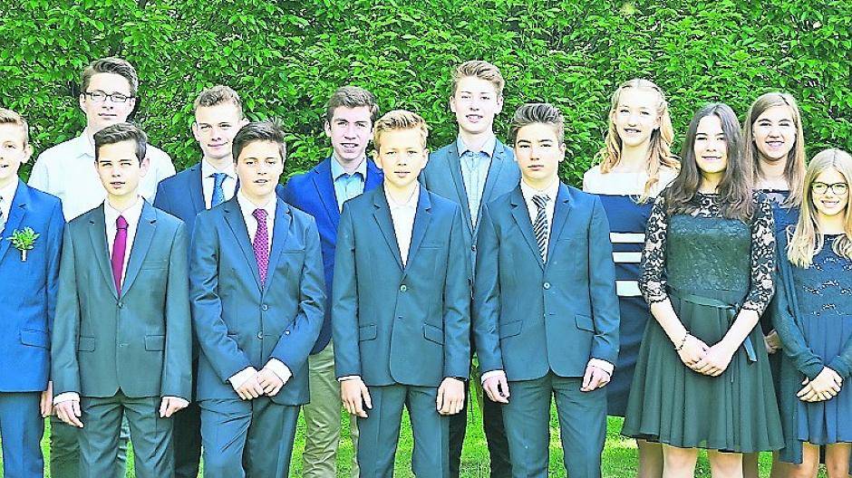 45 Jugendliche bei Konfirmation