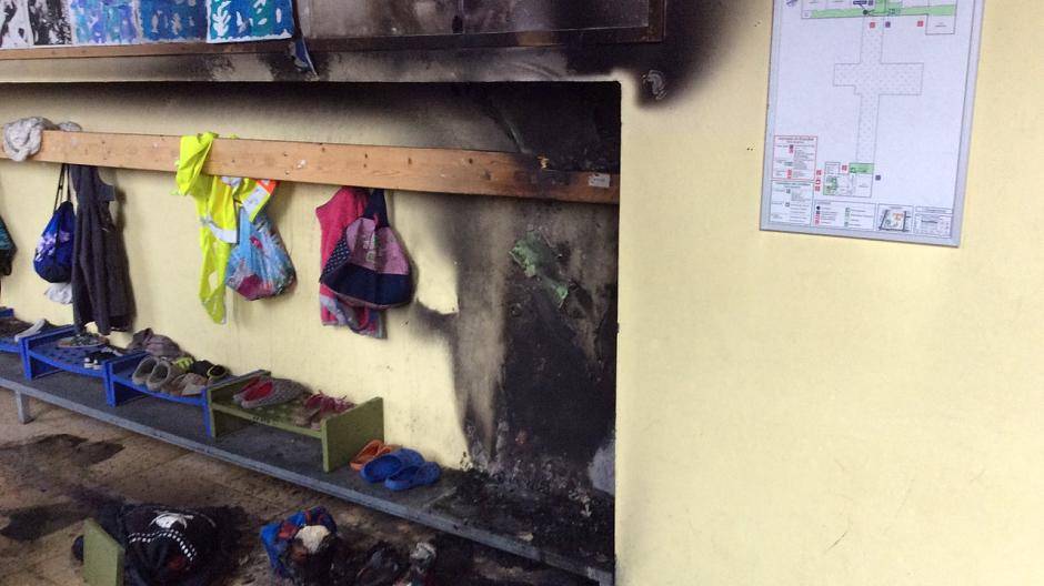 Brand in Willicher Grundschule