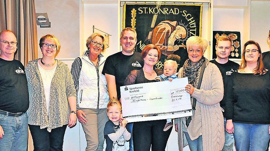 Spende für kranke Kinder