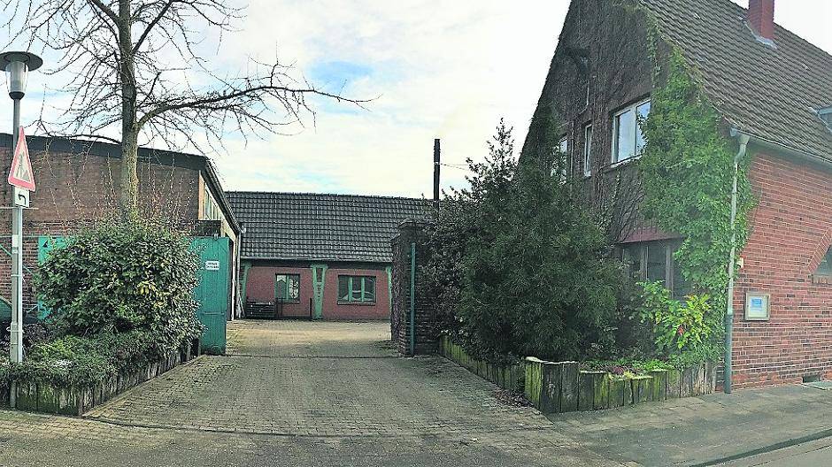  Mit dem „Fischauge“ fotografiert: Der GBW-Baubetriebshof an der Niersplank. 