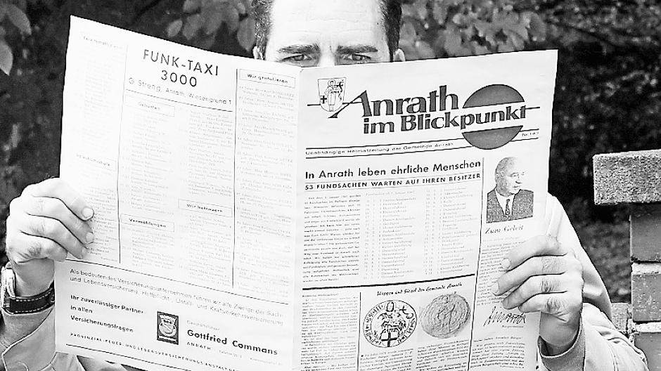 Vor 50 Jahren begann in Anrath die Geschichte der kostenlosen Heimatzeitung für die Bürger der Stadt Willich.
