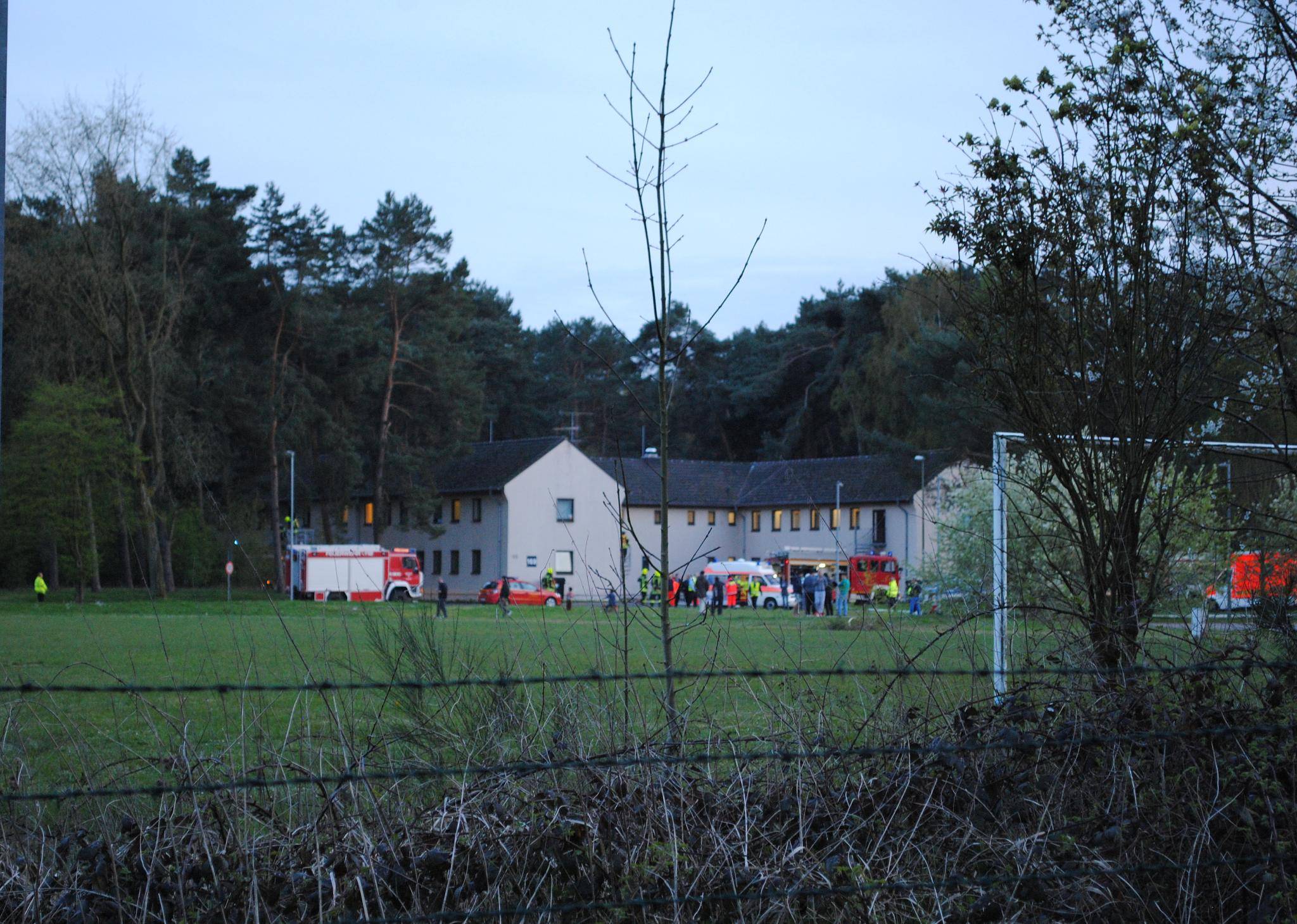  In der Flüchtlingsunterkunft an der Roermonder Straße in Elmpt hat es am Donnerstag gleich zweimal gebrannt. 