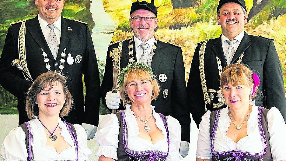  Das „Nette“-Dreigestirn freut sich auf das große Schützenfest zu Pfingsten. Die St. Cornelius-Schützen haben alles bestens für die großen Feierlichkeiten vorbereitet. 