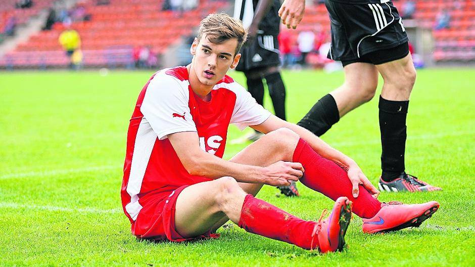  Stürmer Dominik Klouth konnte seine Qualitäten in der Landesliga bislang noch nicht beweisen.  