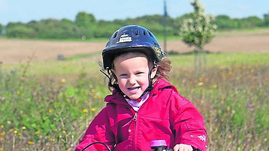  Auch die Kleinen haben Spaß am Niederrheinischen Radwandertag. Für Familien eignen sich ganz besonders die Kurzstrecken zwischen 20 und 36 Kilometern.  