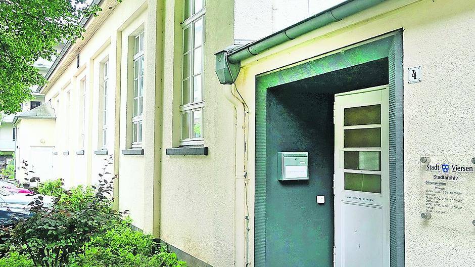 Das Stadtarchiv in Viersen soll, geht es nach den Plänen des Landrats, in ein Kreisarchiv integriert werden.