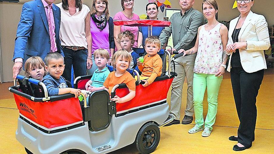 Freude über Gruppenwagen