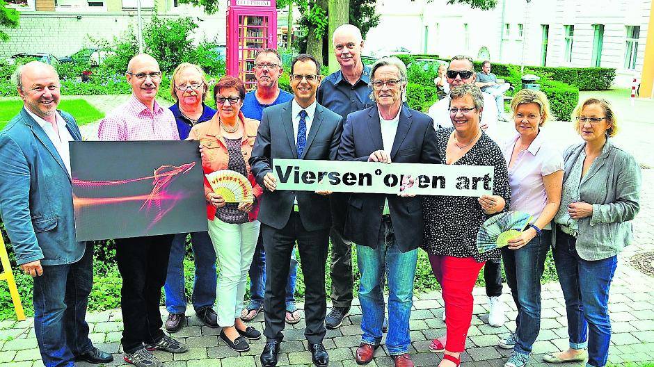 Die Initiative viersen°openart freut sich auf die nächste Kunstausstellung unter freiem Himmel.