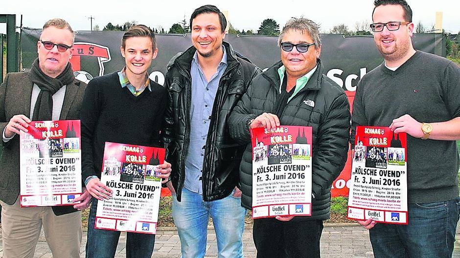Das Programm steht - am 3. Juni wird beim „Kölsche Ovend“ von SuS Schaag kräftig gefeiert.