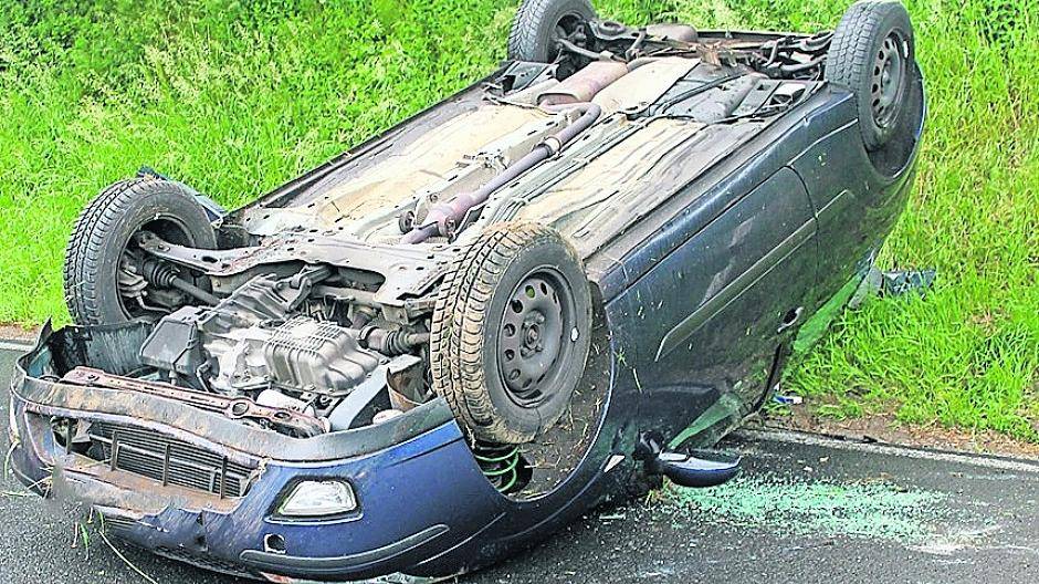 Unfall mit Schutzengel