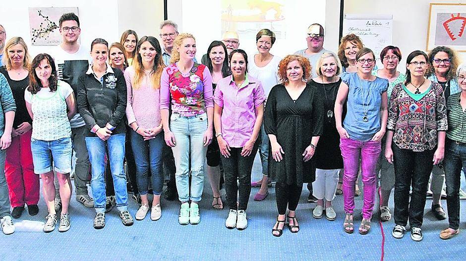  Die Teilnehmer des Nettetaler Netzwerkes für Kinderchancen wollten herausfinden, was einen guten Start ins Leben ausmacht. 