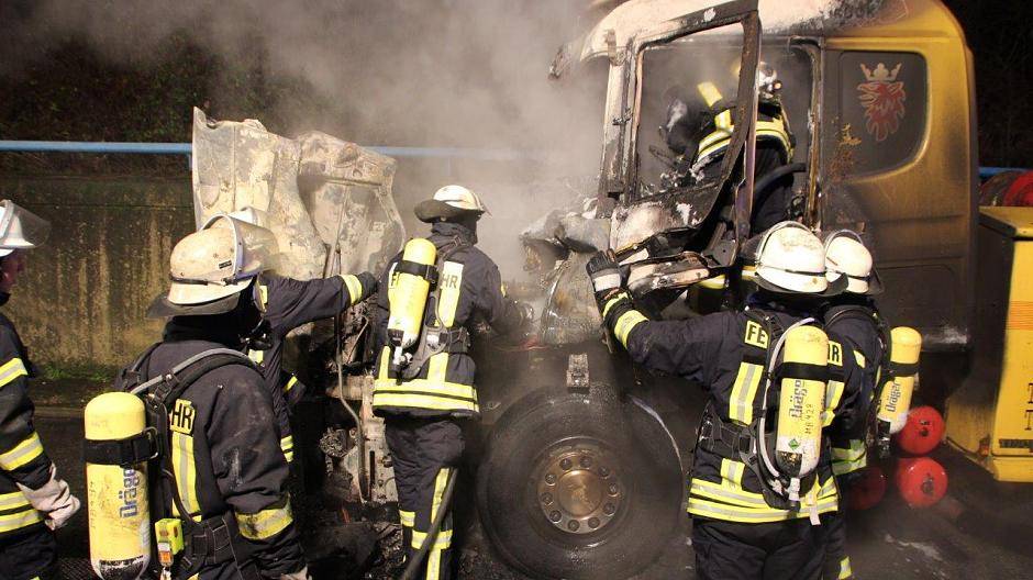 Vom Motorblock blieb offensichtlich nicht viel...