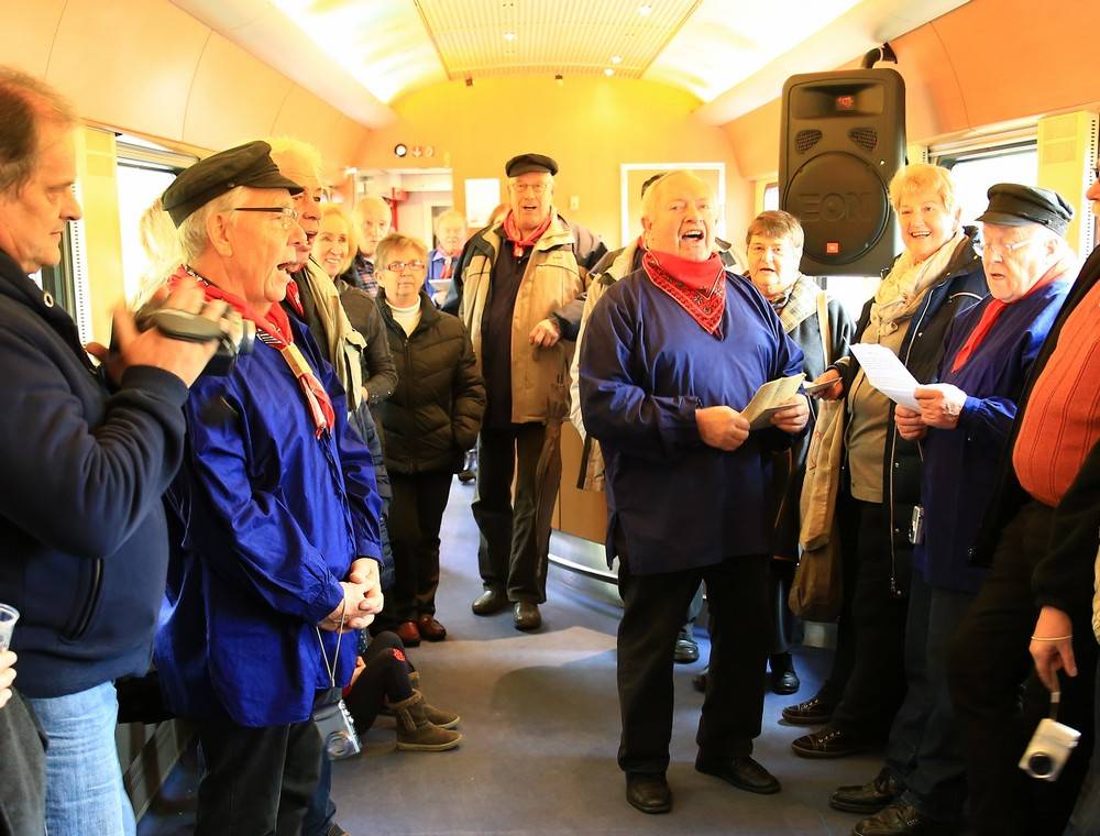 150 Jahre Eisenbahn Viersen Kaldenkirchen Venlo: Zügig unterwegs