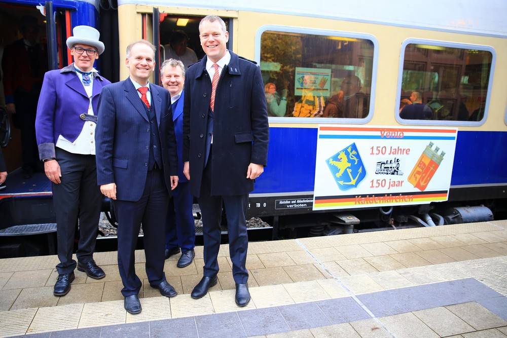 150 Jahre Eisenbahn Viersen Kaldenkirchen Venlo: Zügig unterwegs