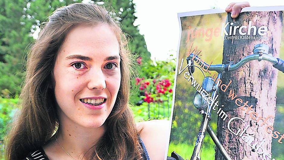 Stephanie Rennen vom Team Junge Kirche St. Clemens möchte Gottesdienste modern gestalten.