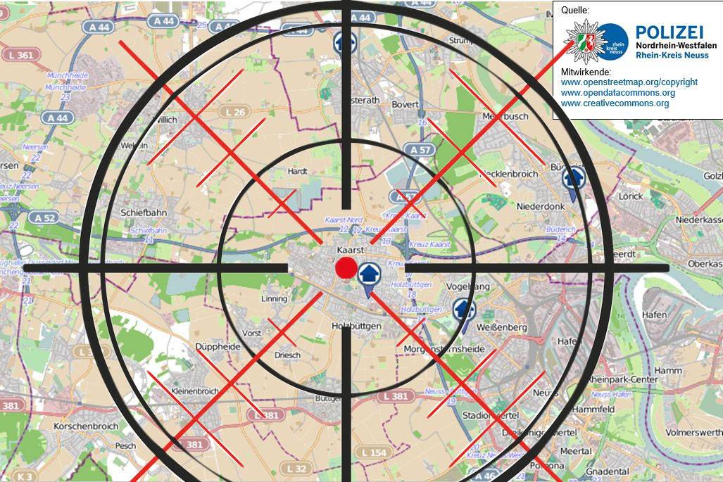 Verbrechen auf dem Radar