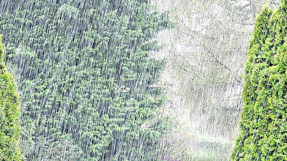 Unwetter über Meerbusch