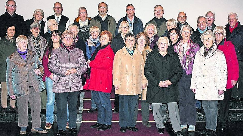  Sie werden ihn vermissen, den Franziskus-Chor: Die letzten Mitglieder der Strümper Sängergemeinschaft. 
