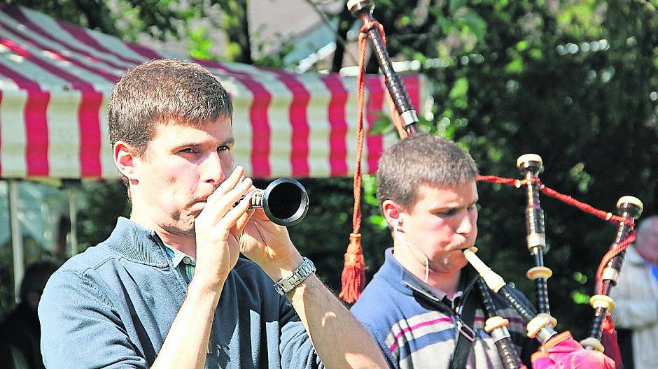 Bretonische Musik im Rathausgarten