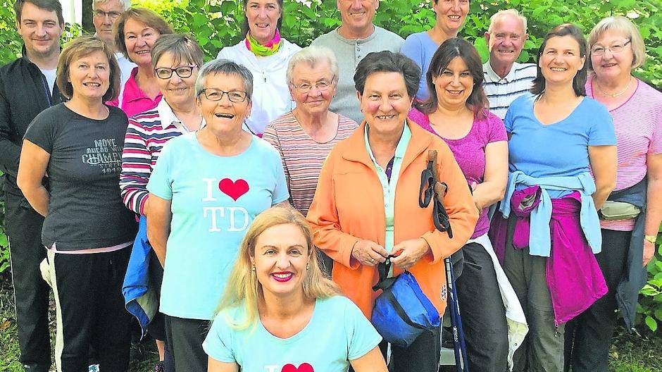 Walking-Treff trotzt dem Wetter