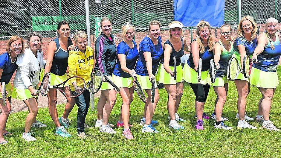 Die Mannschaft „Damen 40 TSV Meerbusch“.