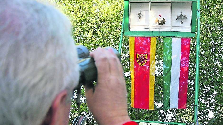 Wer der neue König von Lank wird, das weiß nur der Holzvogel an der Stange.