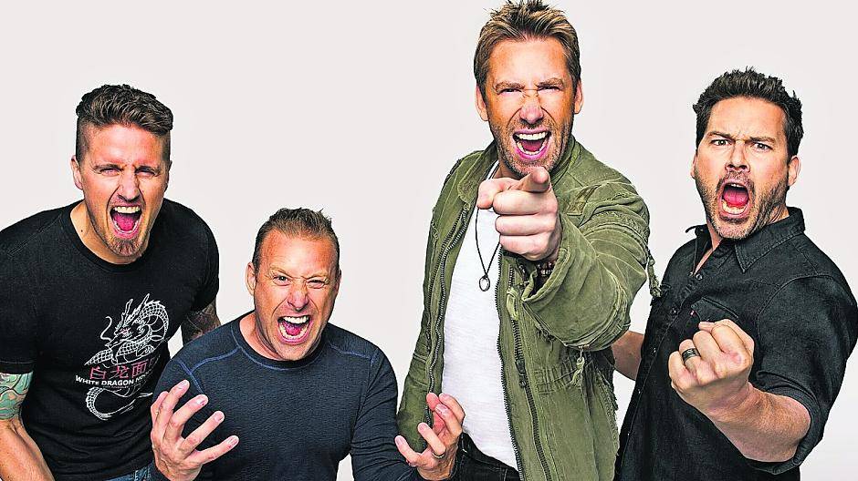 Freuen sich auf die Tour und die vielen Fans: Nickelback kommen am 6. Juni nach Mönchengladbach.