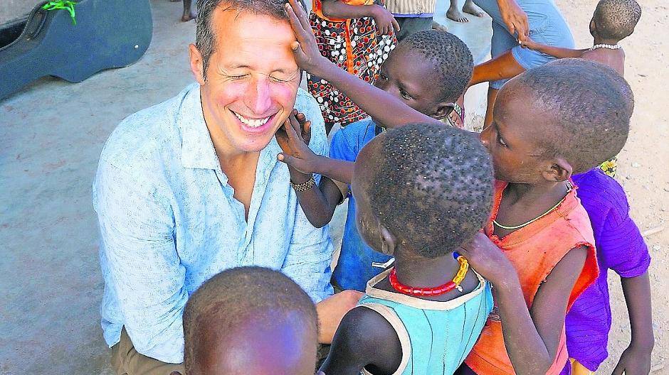 Willi Weitzel war auf seinem Abenteuer auch in Afrika.