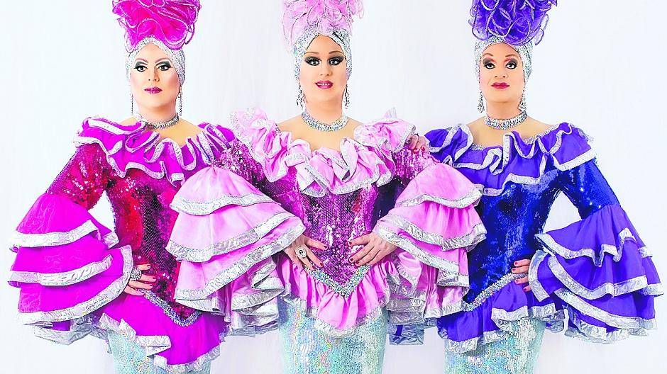 itreißend: Die Herren-Damen lassen bit ten