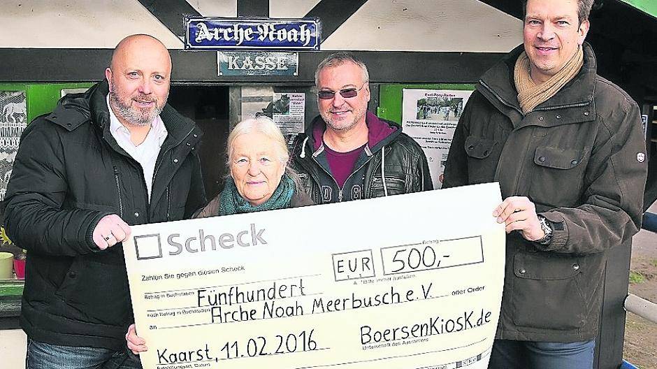 500 Euro für Arche Noah!