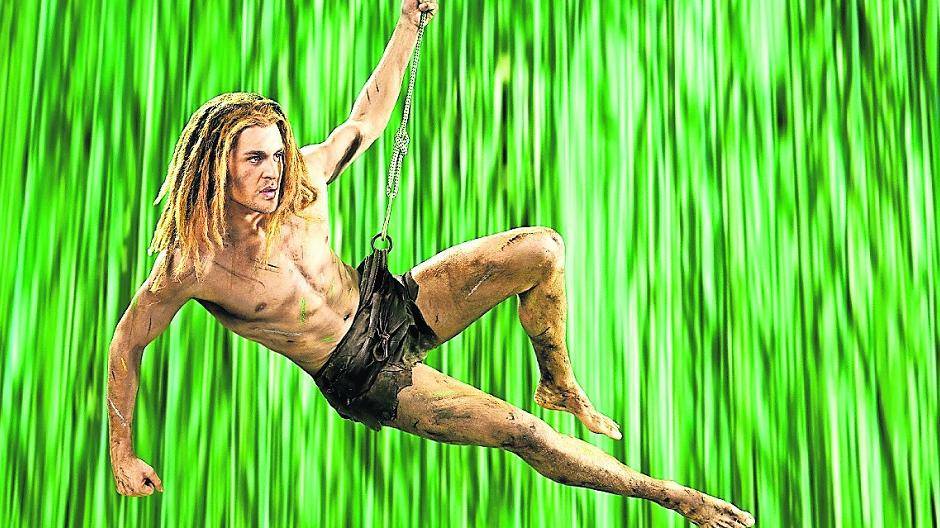  Alexander Klaws wird in die Rolle des Dschungelhelden Tarzan schlüpfen und freut sich schon wieder auf seine Rolle.  