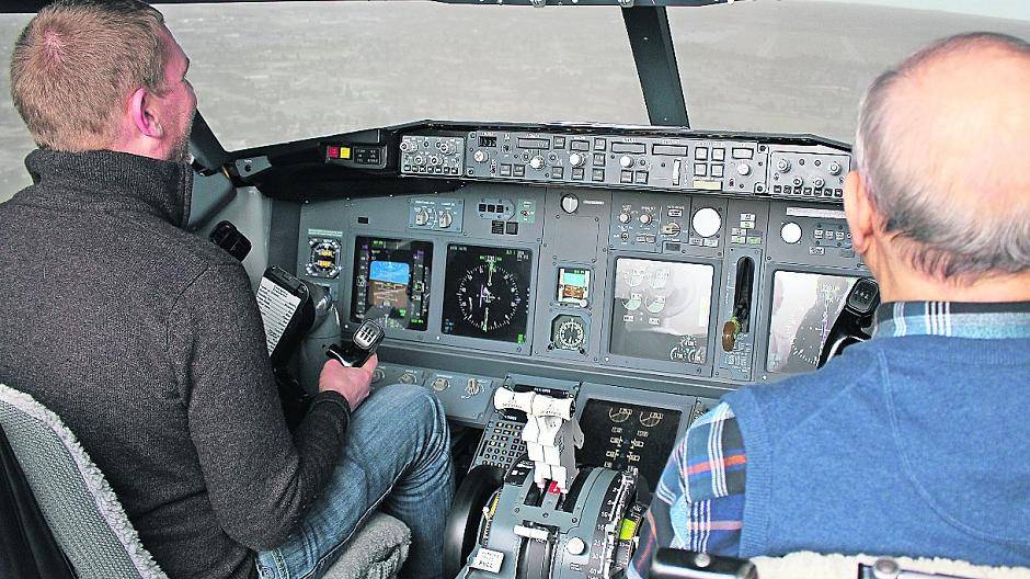 Als Anfänger im Cockpit