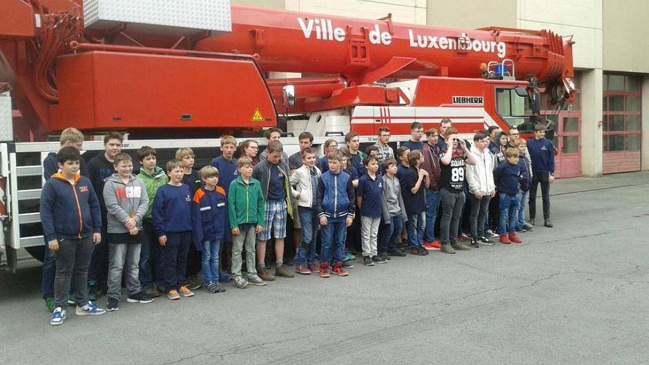 40 Jungflorianer machten einen gemeinsamen Ausflug in die Eifel.