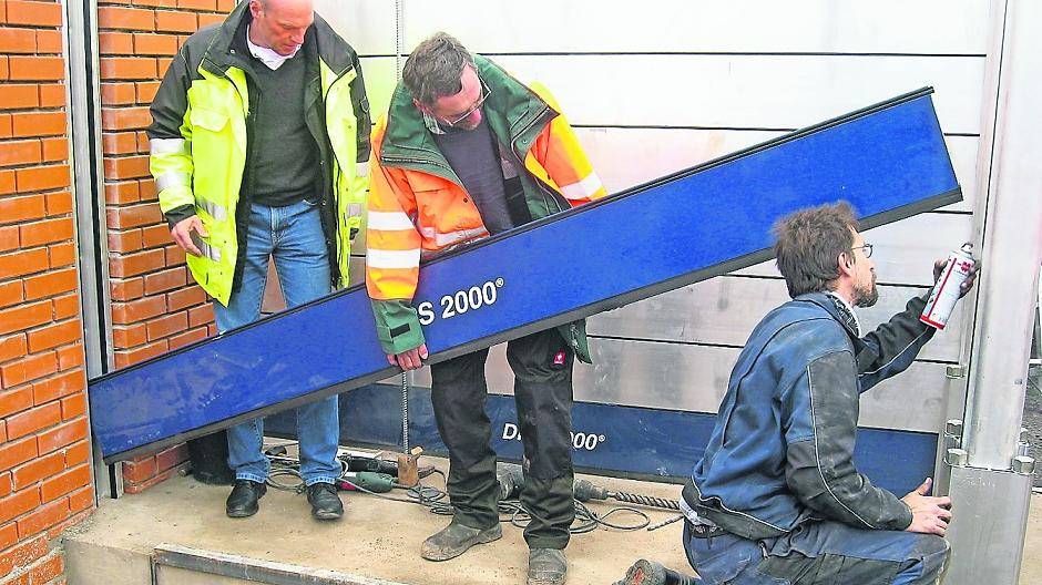 Kierster Deichtor wird geschlossen