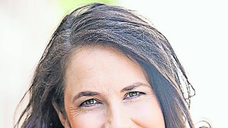  Stefanie Golisch kommt zum Konzert nach Strümp. 