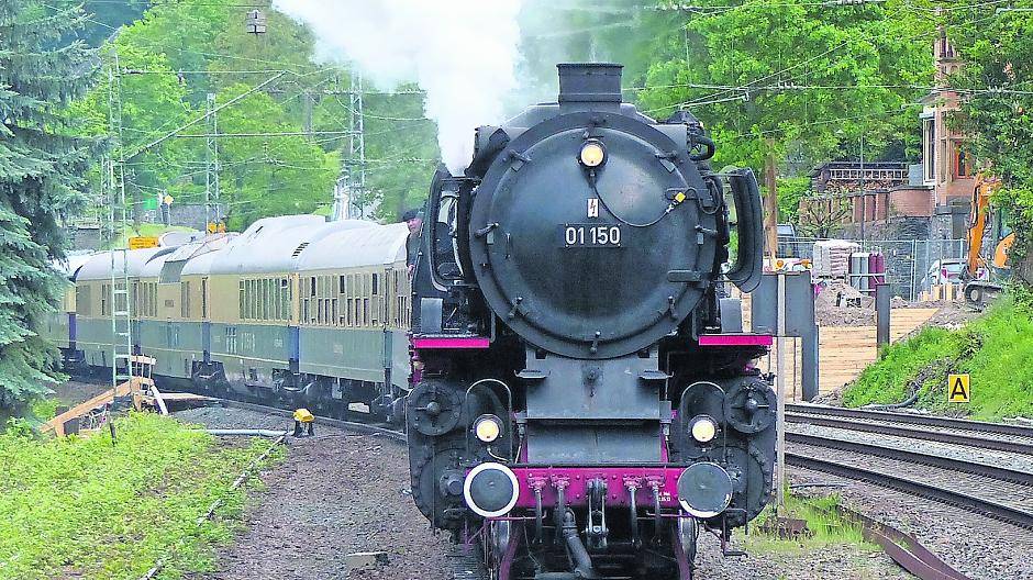 Im Nostalgiezug nach Marburg