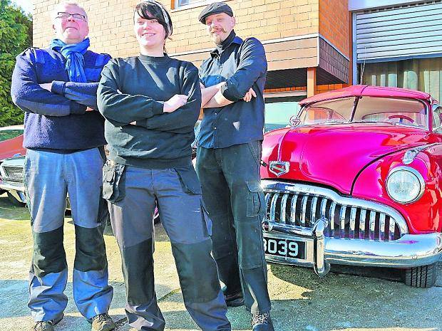 Ein starkes Team: Christian Vorderwülbecke, Dunja Stolarski und Rafael Rasenberger (von links).