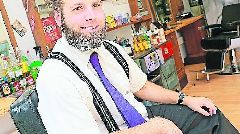  Alles so, wie es sein sollte? Redakteur Jan Finken hat sich in die Hände eines Barbiers begeben. 