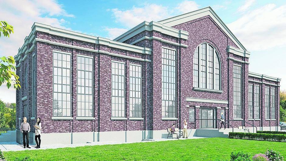  So soll das Wasserwerk, das derzeit eine Ruine ist, schon in naher Zukunft aussehen. 