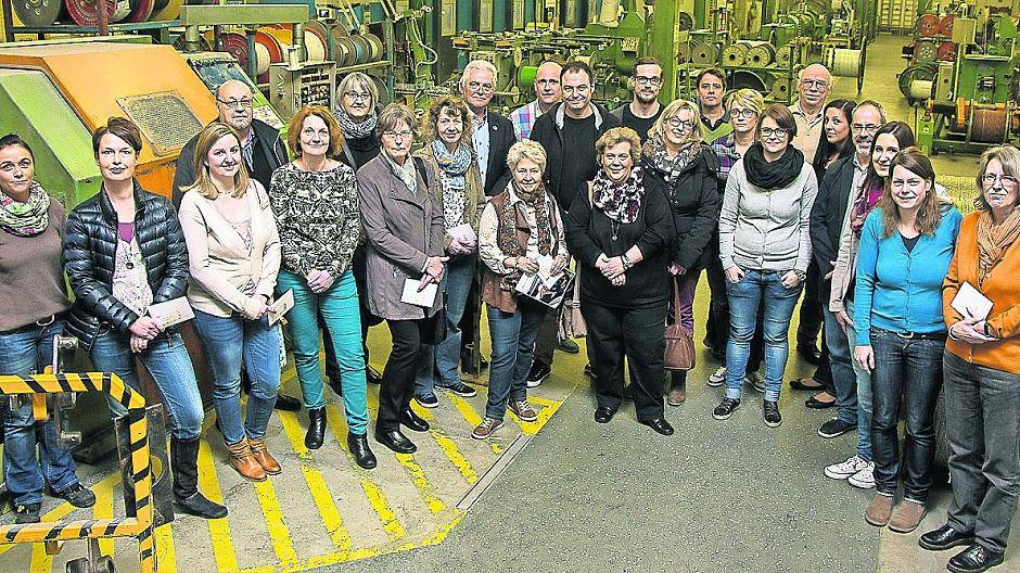  Die Geschäftsleitung, bestehend aus Peter Bröckskes und seiner Tochter Sabine Bröckskes-Wetten, und Mitarbeiter von SAB Bröckskes empfingen die Vertreter der verschiedenen Einrichtungen. 