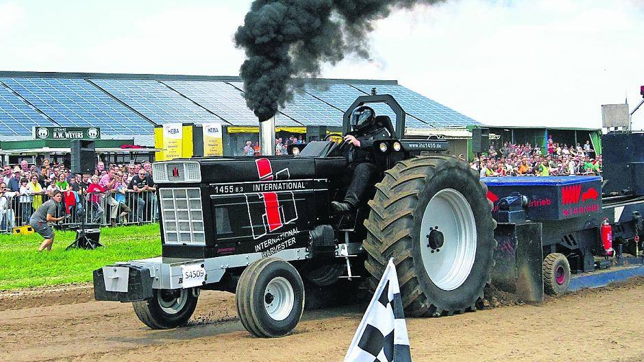 Das Tractor-Pulling findet an zwei Tagen statt.