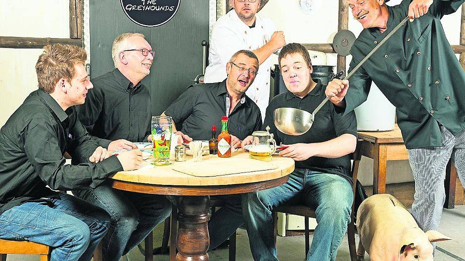 „The Greyhounds“ (Foto) und „The Earls“ treten beim Benefizkonzert auf.