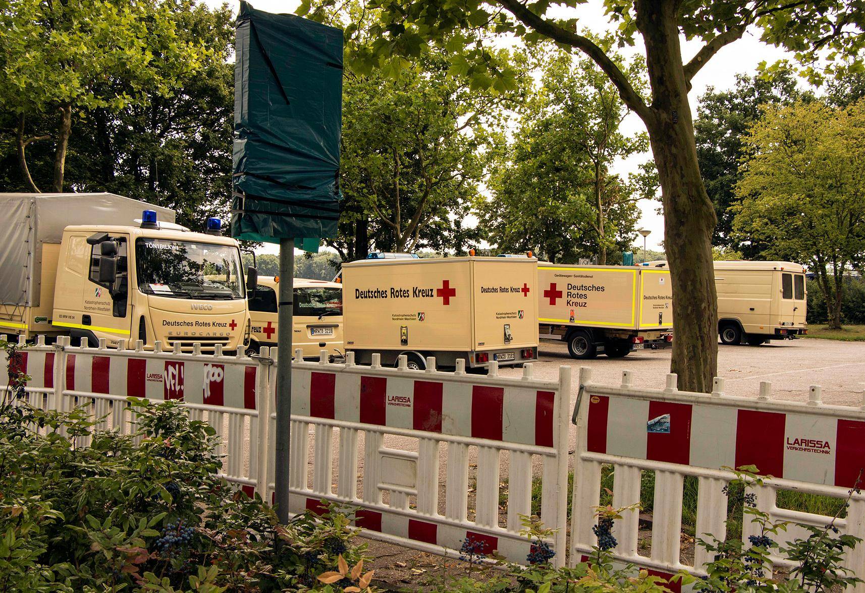  Das Gelände am Ransberg ist derzeit abgesperrt. Wer helfen möchte, soll sich bitte an den SKM wenden. (Kontakt siehe Text) 