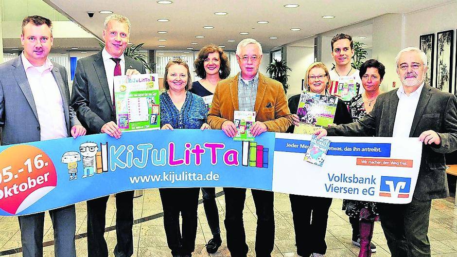  Spaß, Spannung und Action in den Herbstferien, das versprechen die zweiten Kinder- und Jugend-Literatur-Tage in Dülken. Veranstalter, Organisatoren, Sponsoren und Unterstützer freuen sich auf viele tolle Veranstaltungen. 
