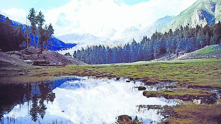  Der Nanga Parbat in voller Pracht und Schönheit. 