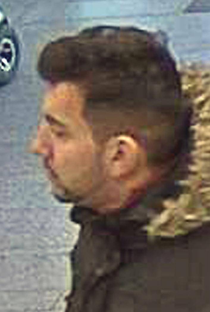  Einer der beiden Täter. 