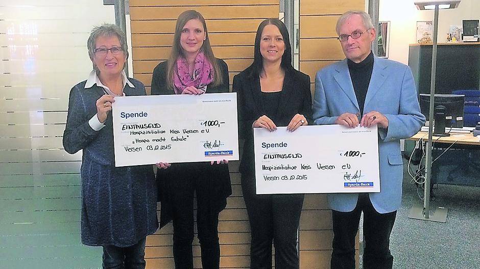 Unterstützung für Hospizinitiative