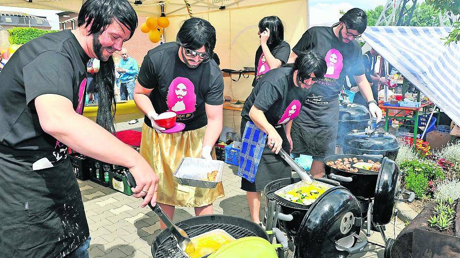  Im vergangenen Jahr gab es neben kreativer Grillkunst auch kreative Outfits zu sehen. 