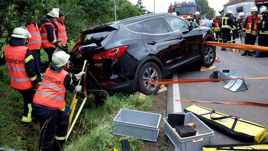 Der Unfall auf der Renneper Straße.