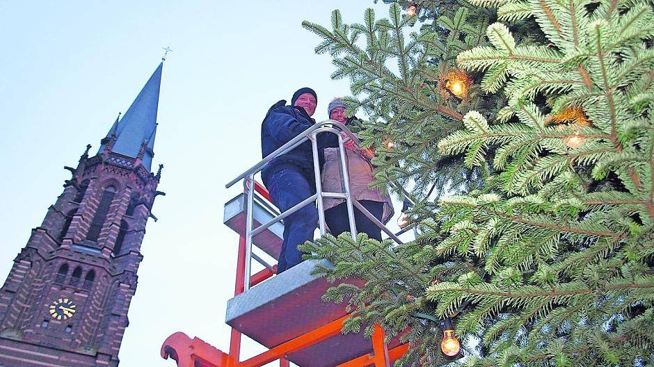 Hoch hinaus für gute Wünsche